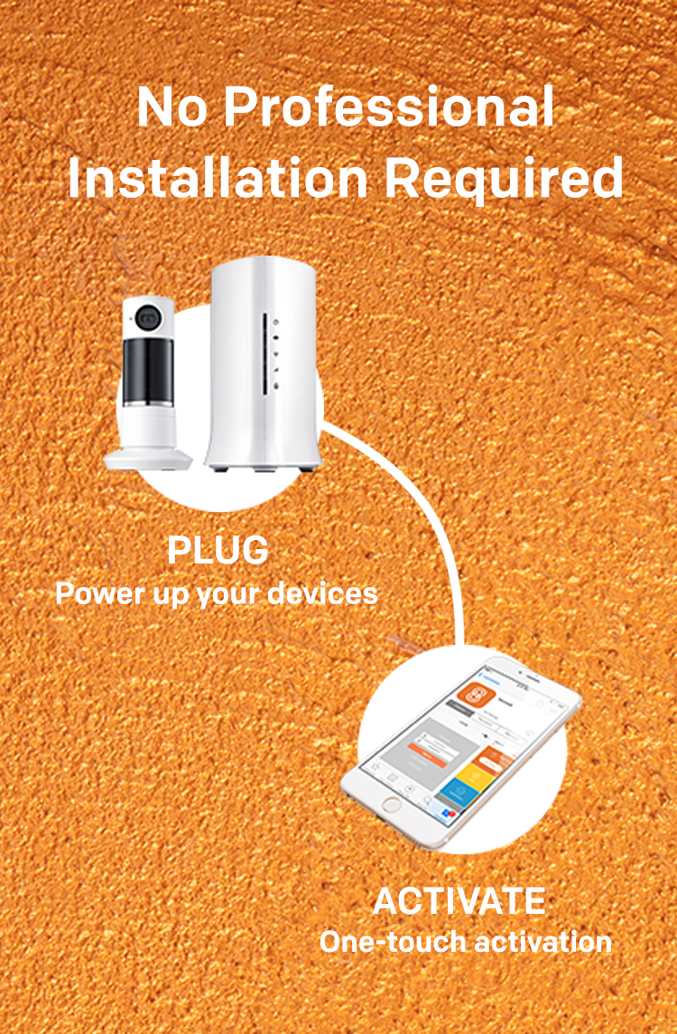 With home8 technology, there's no need to let intrusive installers come in to your properties. Every home8 system is plug-n-play, and anyone can set up the system in mere minutes.