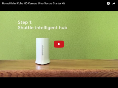 Home8 Mini Cube HD Camera Starter Kit Video