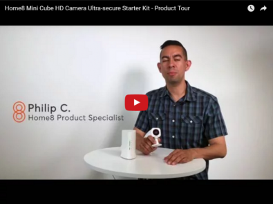 Home8 Mini Cube HD Camera Starter Kit Video