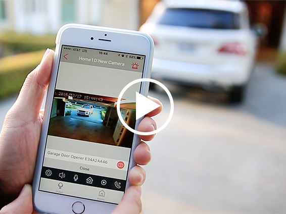 home8 makes it possible to see and control your garage door anywhere anytime with your smartphones
