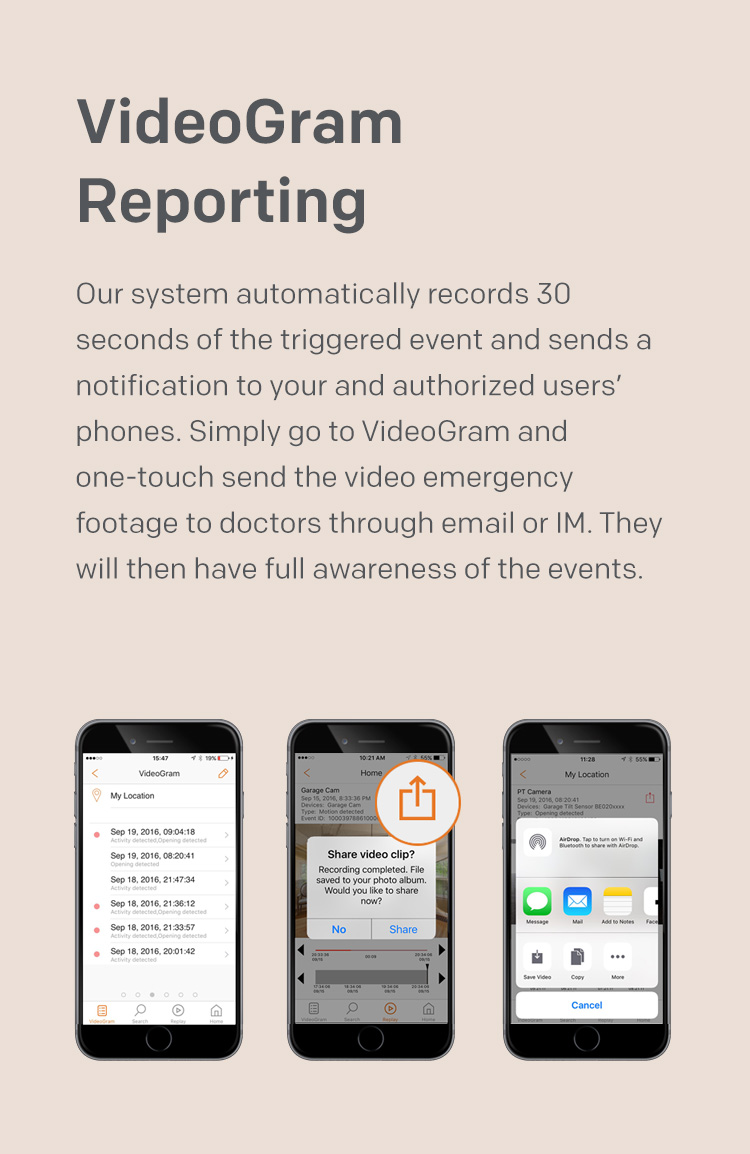 Send Video Clips with Video-Verified Reporting