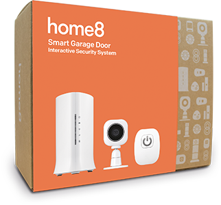 home8 smart garage door interactive security system