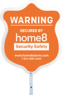 home8 security yard sign