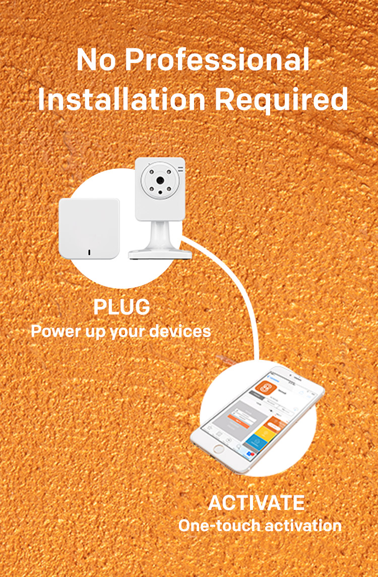With home8 technology, there's no need to let intrusive installers come in to your properties. Every home8 system is plug-n-play, and anyone can set up the system in mere minutes.